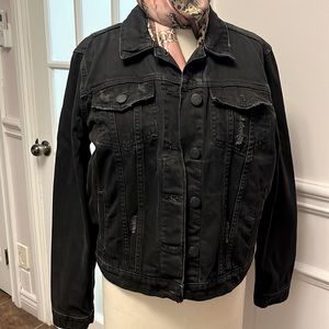 Lee Ccoper Black Denim jacket